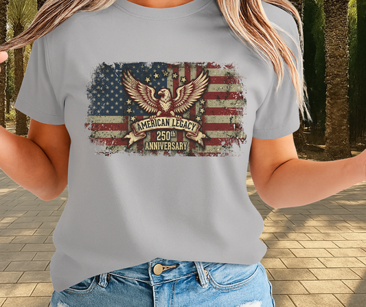 American legacy 250th Anniversary Memorial Day Graphic T shirt