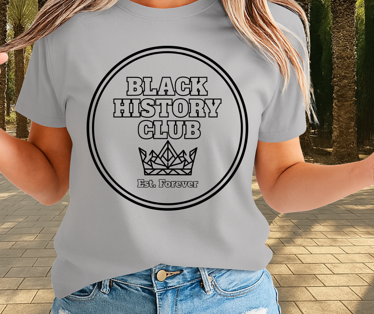 Black History Club Graphic Tee  - African Pride Shirt