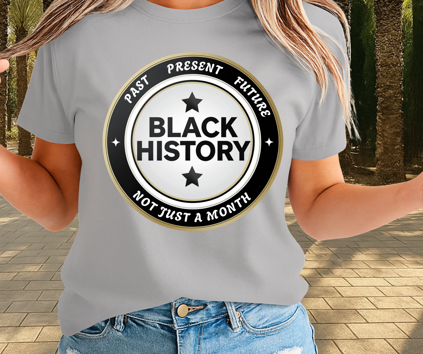 Black History Past Present Future  - African Pride Shirt