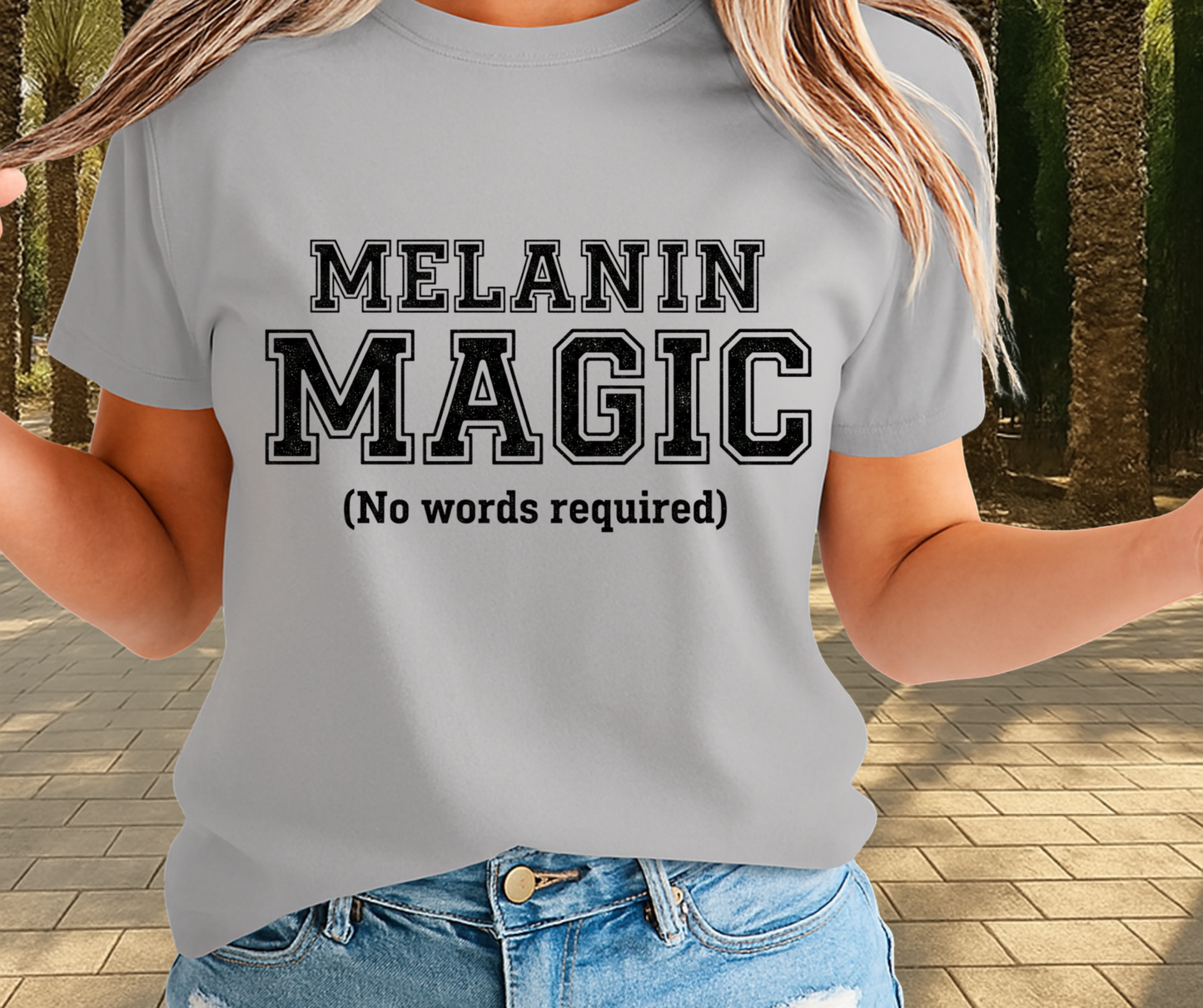 Melanin Magic Black History Graphic Shirt - African Pride Shirt