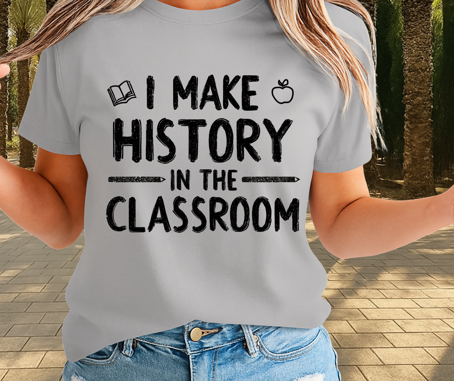 I Make History In The Classroom - African Pride Shirt