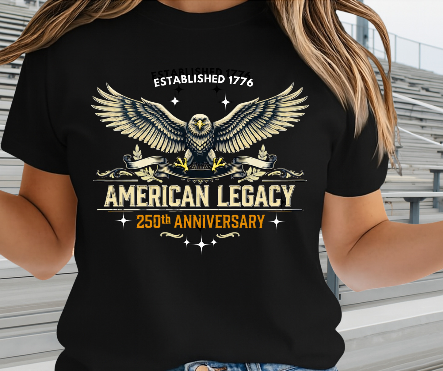 American legacy 250th Anniversary Memorial Day Graphic Tee