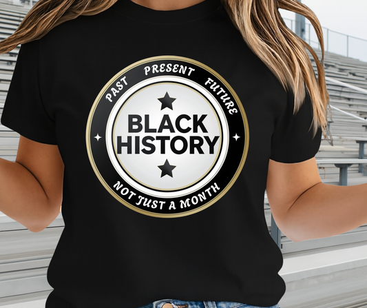 Black History Past Present Future  - African Pride Shirt