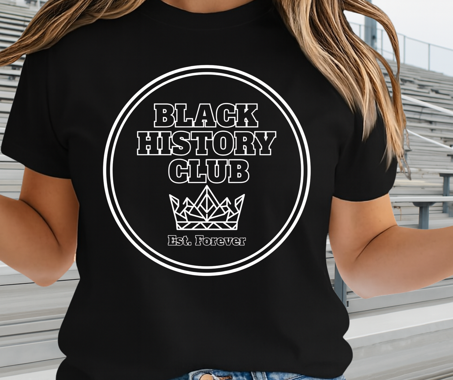 Black History Club Graphic Tee  - African Pride Shirt