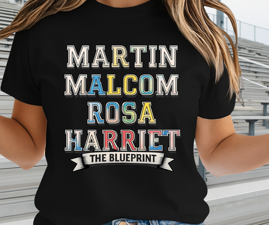 Martin Malcom Rosa Harriet - African Pride Shirt