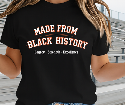 Made From Black History - African Pride Shirt