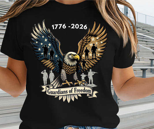 Guardians Of Freedom -  Memorial Day Graphic T shirt
