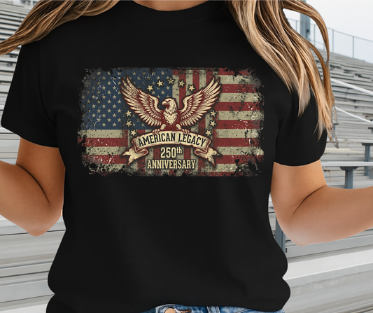 American legacy 250th Anniversary Memorial Day Graphic T shirt