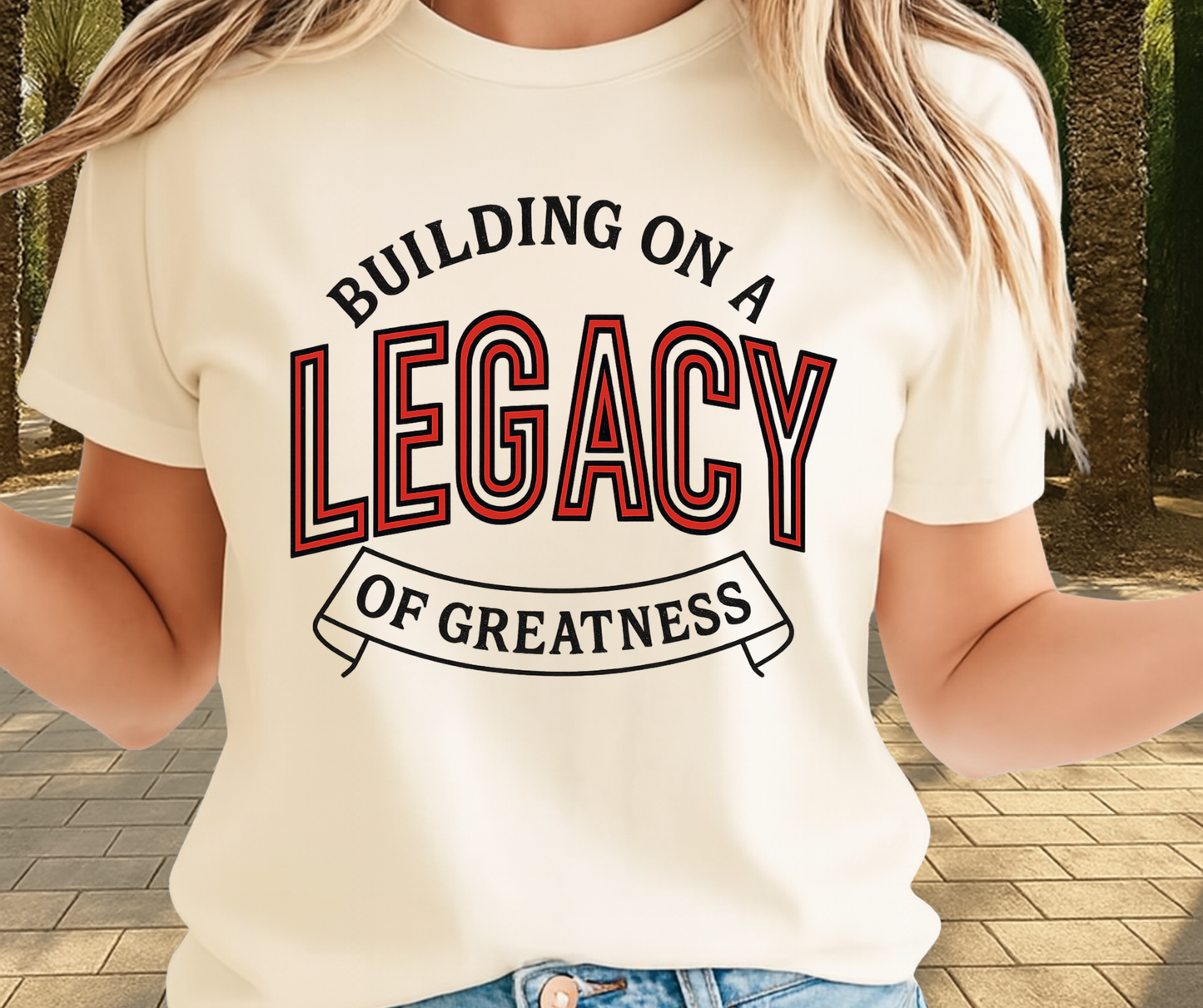 Building On A Legacy Of Greatness Graphic Tee - African Pride Shirt