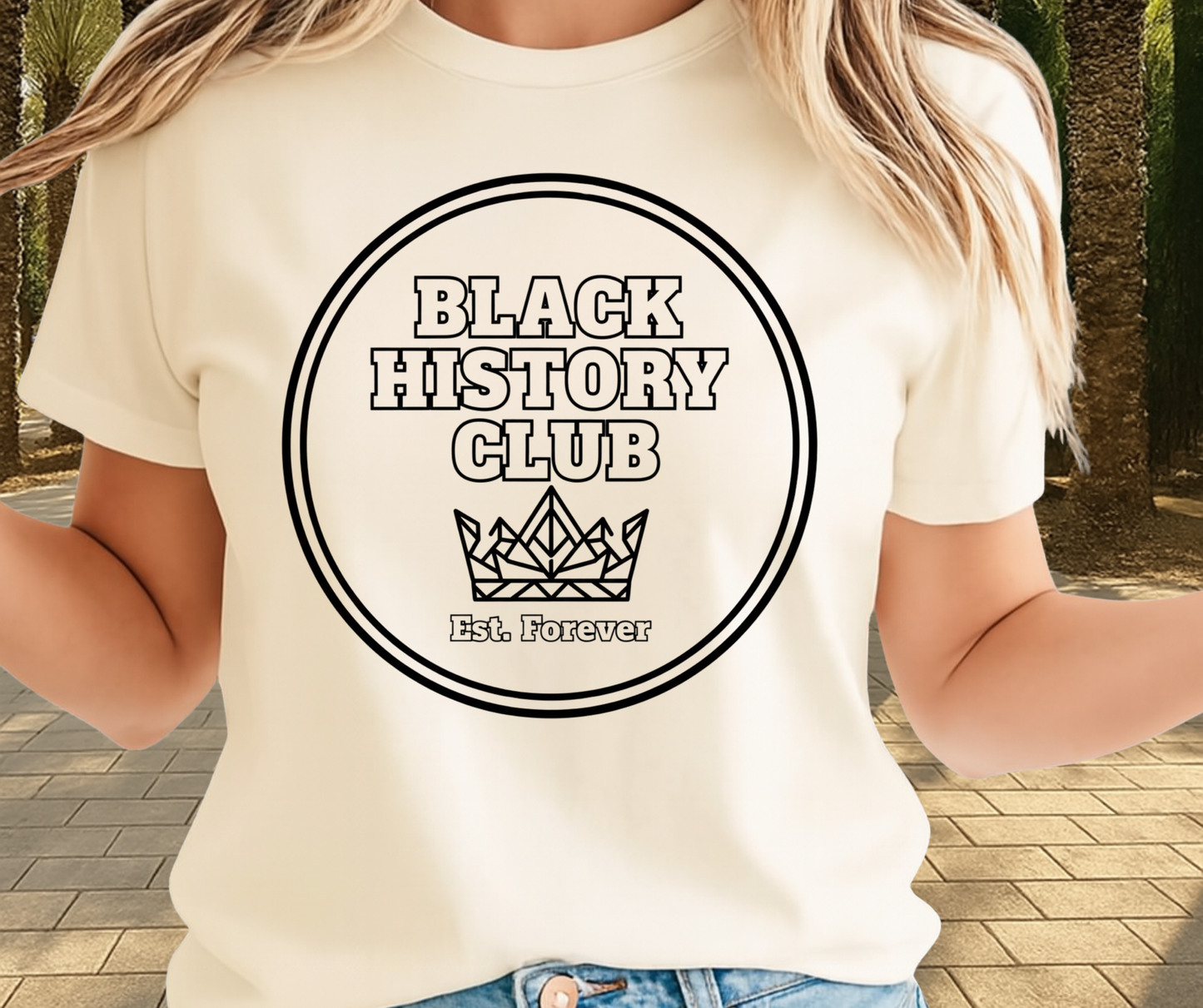 Black History Club Graphic Tee  - African Pride Shirt