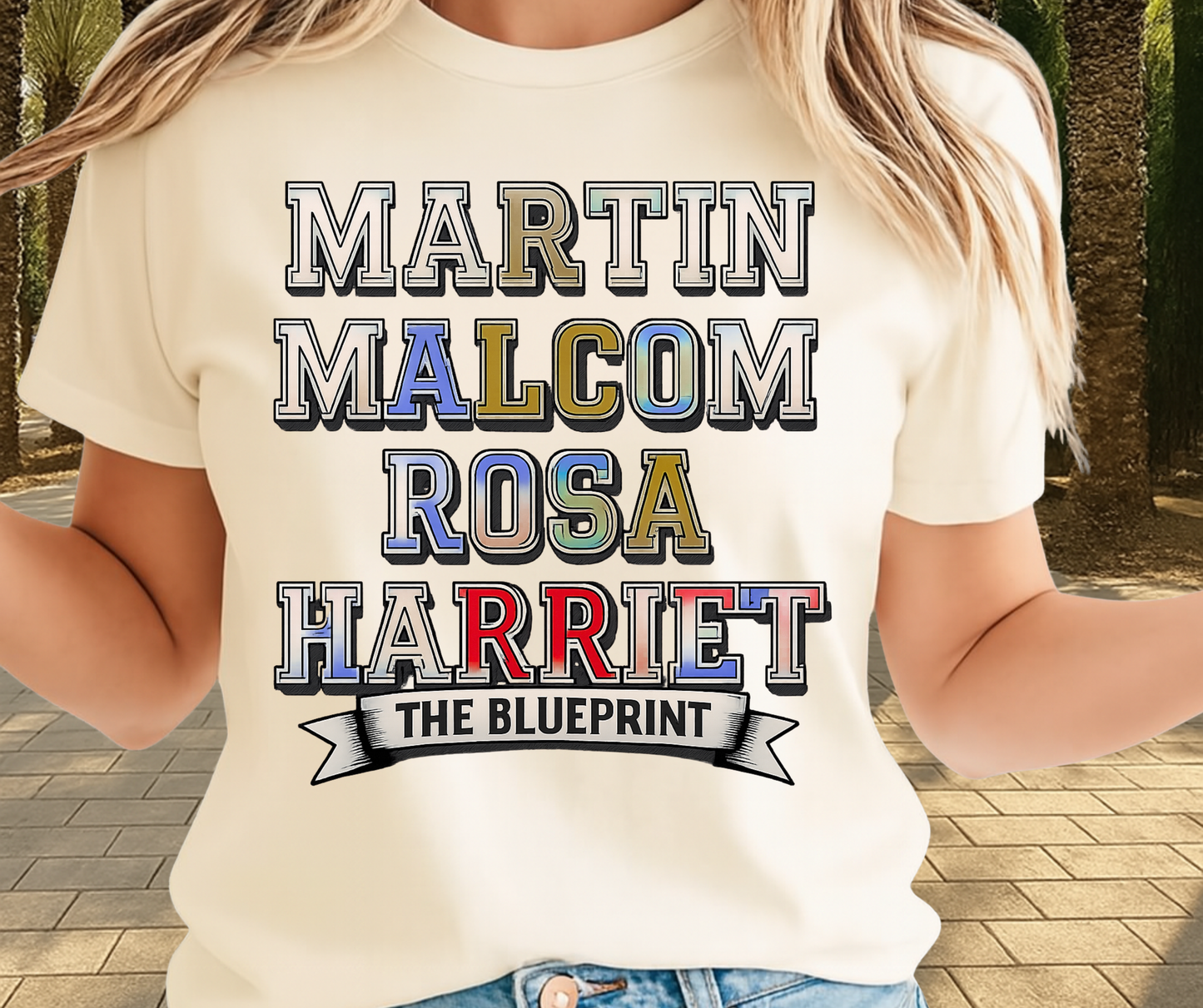 Martin Malcom Rosa Harriet - African Pride Shirt