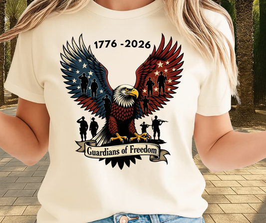 Guardians Of Freedom -  Memorial Day Graphic T shirt