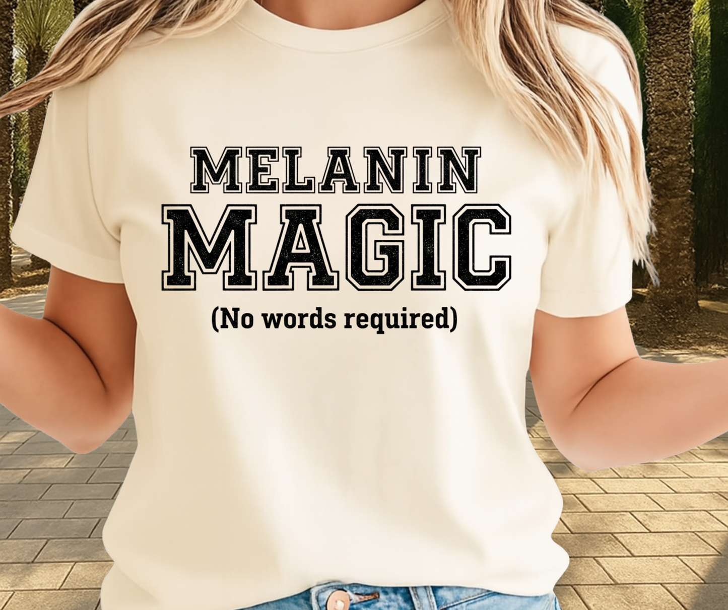 Melanin Magic Black History Graphic Shirt - African Pride Shirt