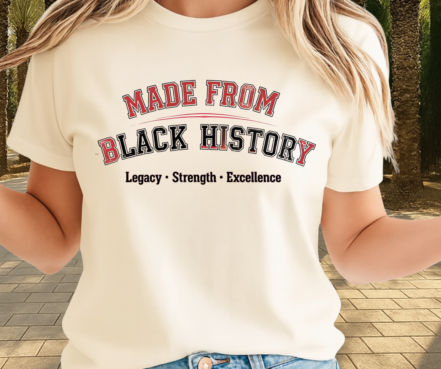 Made From Black History - African Pride Shirt