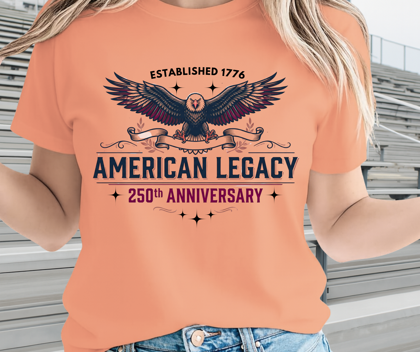 American legacy 250th Anniversary Memorial Day Graphic Tee