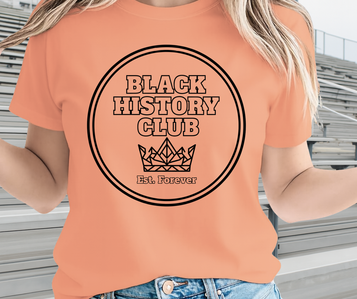 Black History Club Graphic Tee  - African Pride Shirt