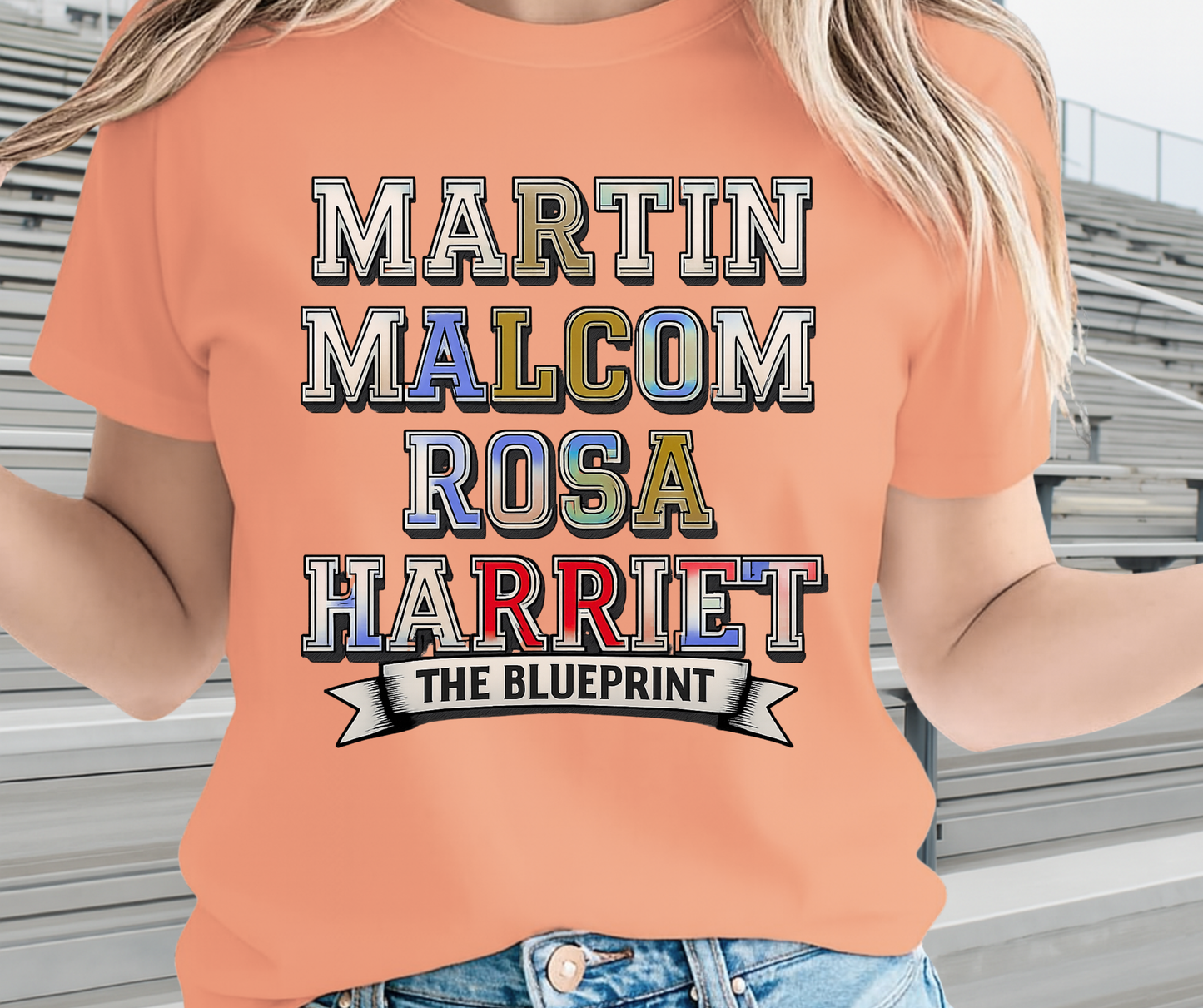 Martin Malcom Rosa Harriet - African Pride Shirt