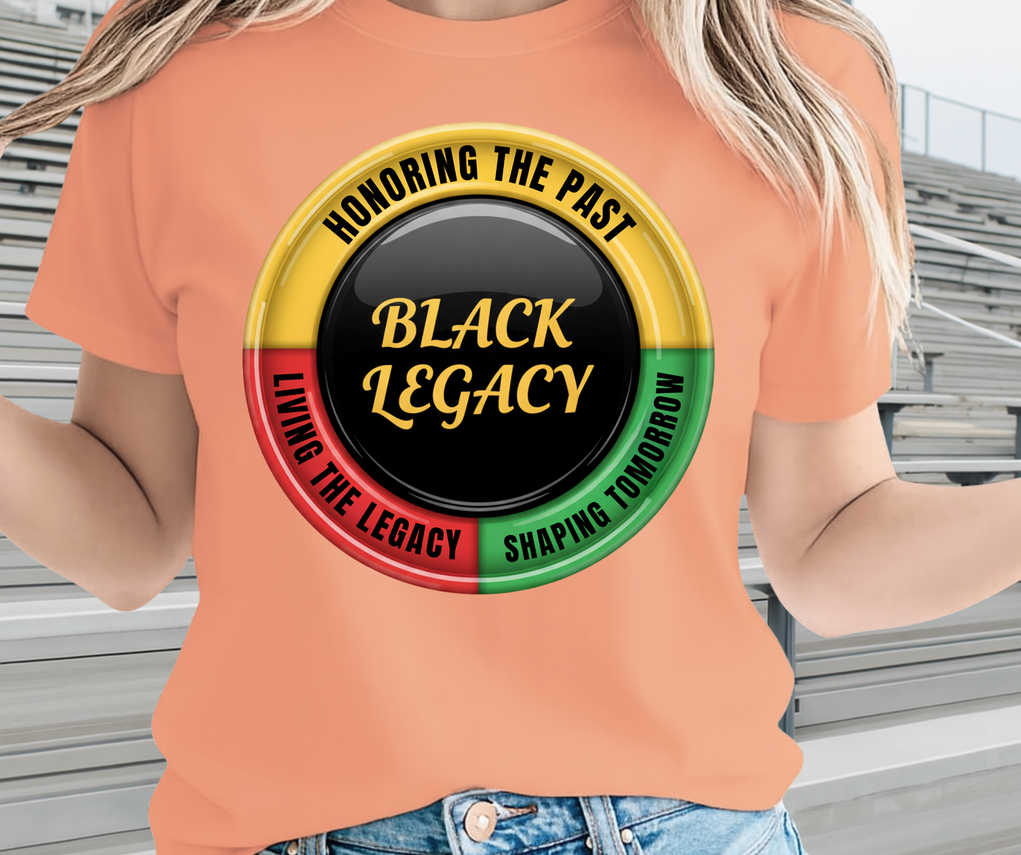 Black History Honouring The Past Graphic Tee - African Pride Shirt