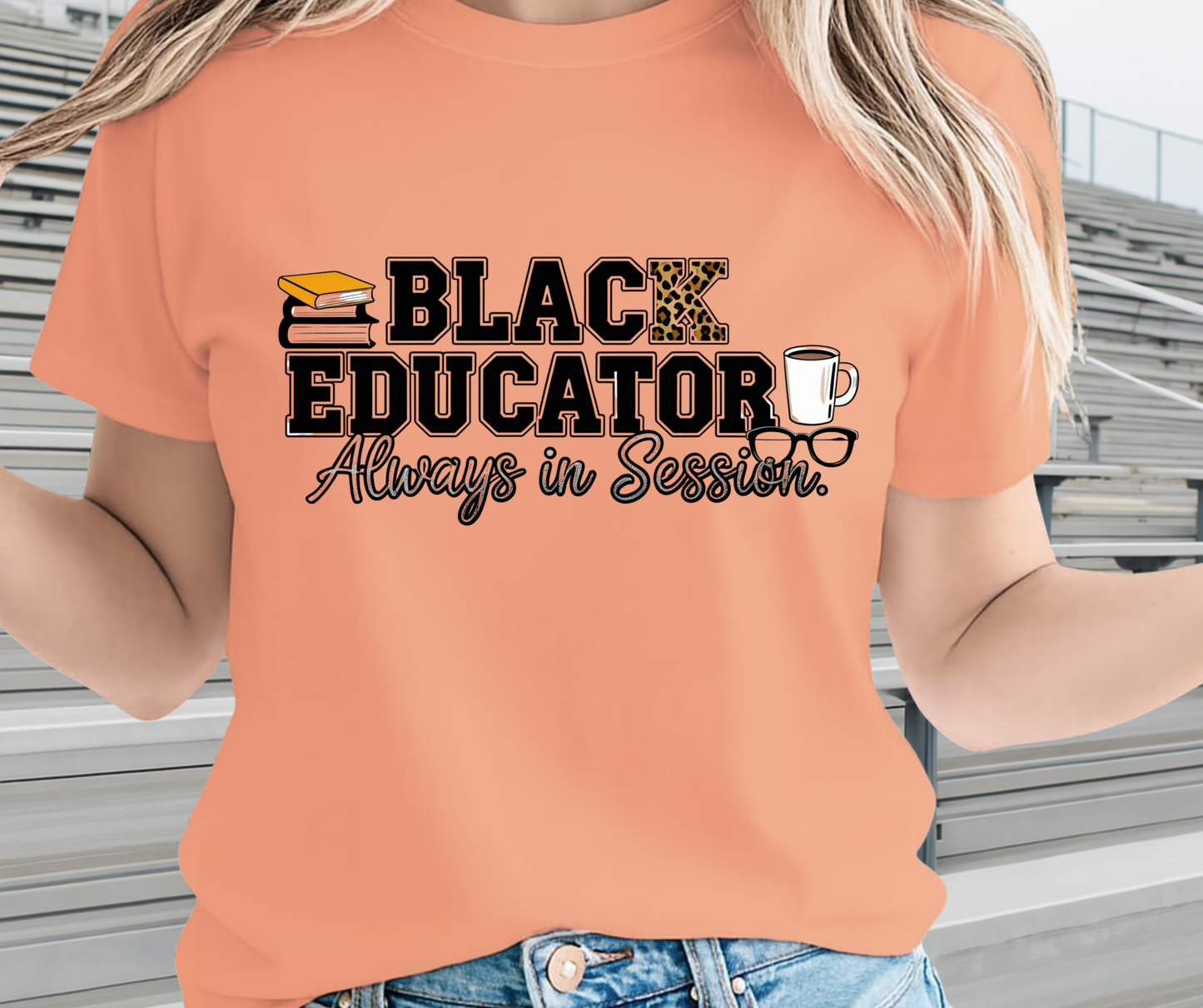 Black Educator Always In Sessions  - African Pride Shirt