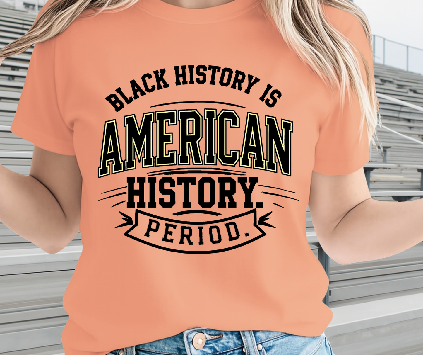 Black History Is American History Period - African Pride Shirt